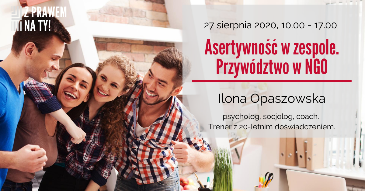 Banner na szkolenie Ilona Opaszowska