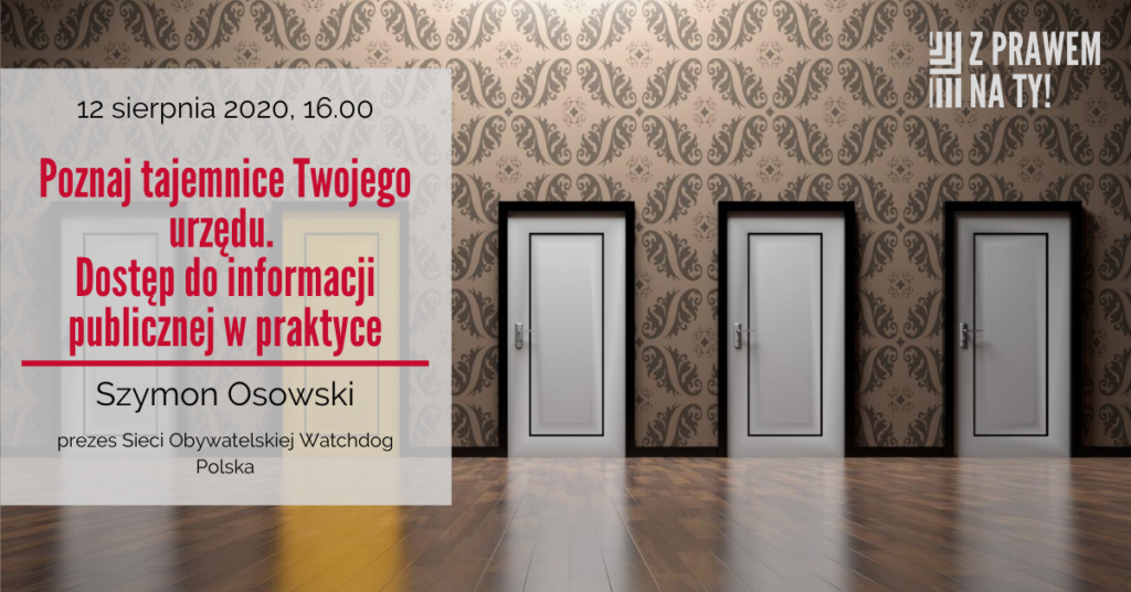 Banner na webinarium
