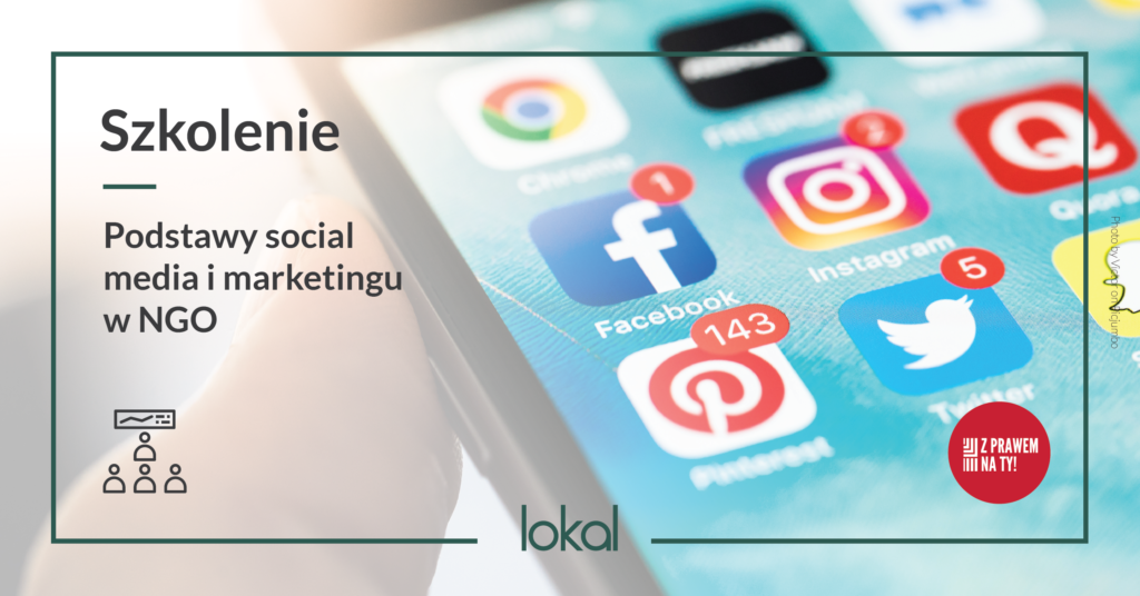 Szkolenie pt. "Podstawy social media i marketingu w NGO" 8 września