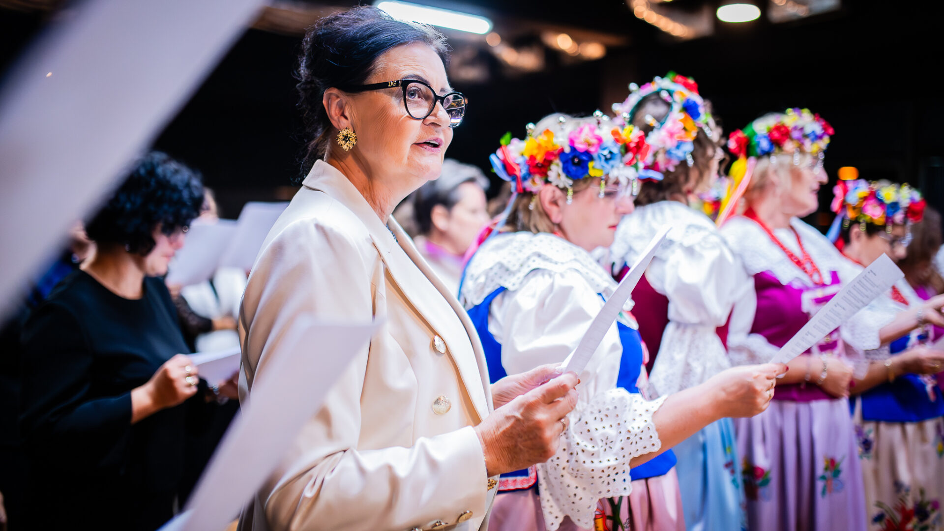 Prezeska Śląskiego Związku Chórów i Orkiestr - Weronika Czech