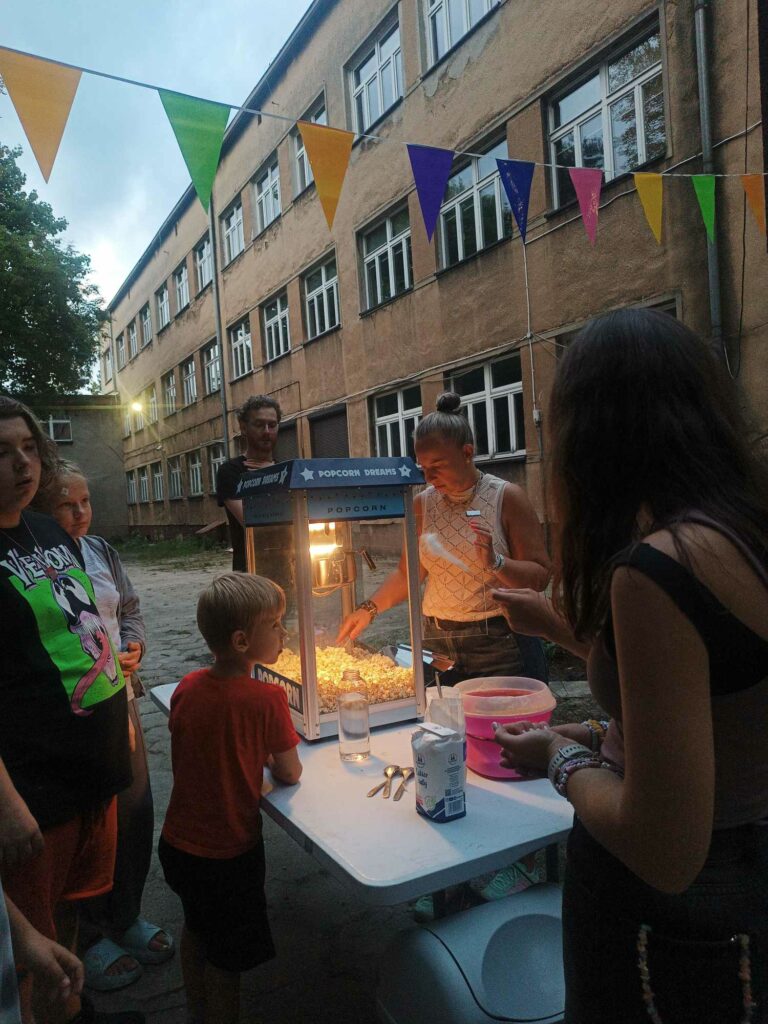 Działania świetlicy Bezpieczna Twierdza prowadzonej przez Fundację "Index do przyszłości"